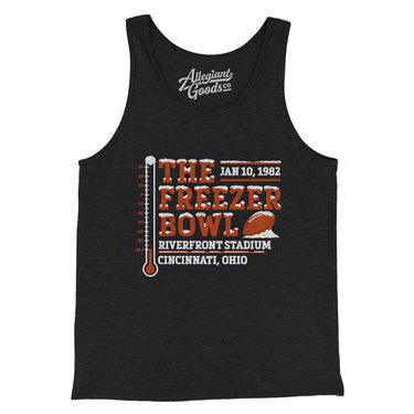 The Freezer Bowl Men/Unisex Tank Top-Allegiant Goods Co. Vintage Sports Apparel