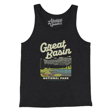 Great Basin National Park Men/Unisex Tank Top-Allegiant Goods Co. Vintage Sports Apparel