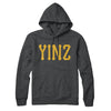 Yinz Baseball Hoodie-Charcoal Heather-Allegiant Goods Co. Vintage Sports Apparel