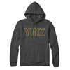 Yinz Football Hoodie-Charcoal Heather-Allegiant Goods Co. Vintage Sports Apparel