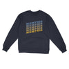 Memphis Vintage Repeat Midweight Crewneck Sweatshirt-Classic Navy-Allegiant Goods Co. Vintage Sports Apparel