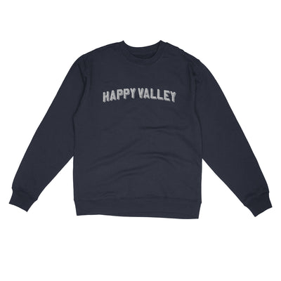 Happy Valley Varsity Midweight Crewneck Sweatshirt-Classic Navy-Allegiant Goods Co. Vintage Sports Apparel