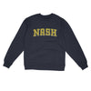 Nash Varsity Midweight Crewneck Sweatshirt-Classic Navy-Allegiant Goods Co. Vintage Sports Apparel