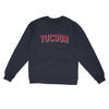 Tucson Varsity Midweight Crewneck Sweatshirt-Classic Navy-Allegiant Goods Co. Vintage Sports Apparel