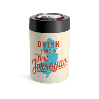 Drink Like A New Jerseyan Can Cooler-Allegiant Goods Co. Vintage Sports Apparel