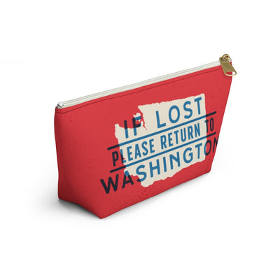 If Lost Return to Washington Accessory Bag-Allegiant Goods Co. Vintage Sports Apparel