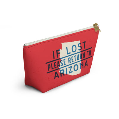 If Lost Return to Arizona Accessory Bag-Allegiant Goods Co. Vintage Sports Apparel