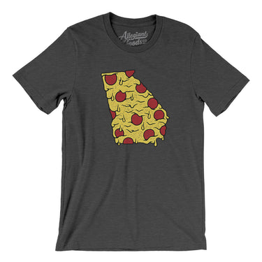 Georgia Pizza State Men/Unisex T-Shirt-Allegiant Goods Co. Vintage Sports Apparel