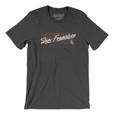 San Francisco Retro Men/Unisex T-Shirt-Allegiant Goods Co. Vintage Sports Apparel