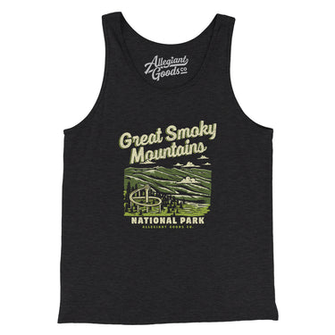 Great Smoky Mountains National Park Men/Unisex Tank Top-Allegiant Goods Co. Vintage Sports Apparel