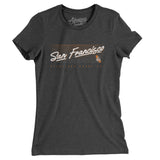 San Francisco Retro Women's T-Shirt-Allegiant Goods Co. Vintage Sports Apparel
