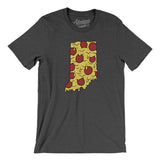 Indiana Pizza State Men/Unisex T-Shirt-Allegiant Goods Co. Vintage Sports Apparel