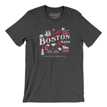 Boston Things Men/Unisex T-Shirt-Allegiant Goods Co. Vintage Sports Apparel
