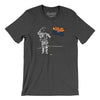 Arizona Flag Moonman Men/Unisex T-Shirt-Dark Grey Heather-Allegiant Goods Co. Vintage Sports Apparel