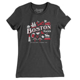 Boston Things Women's T-Shirt-Allegiant Goods Co. Vintage Sports Apparel