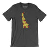 Delaware Pizza State Men/Unisex T-Shirt-Dark Grey Heather-Allegiant Goods Co. Vintage Sports Apparel