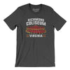 Richmond Coliseum Men/Unisex T-Shirt-Dark Grey Heather-Allegiant Goods Co. Vintage Sports Apparel