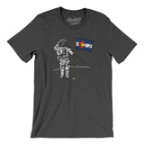 Colorado Flag Moonman Men/Unisex T-Shirt-Allegiant Goods Co. Vintage Sports Apparel