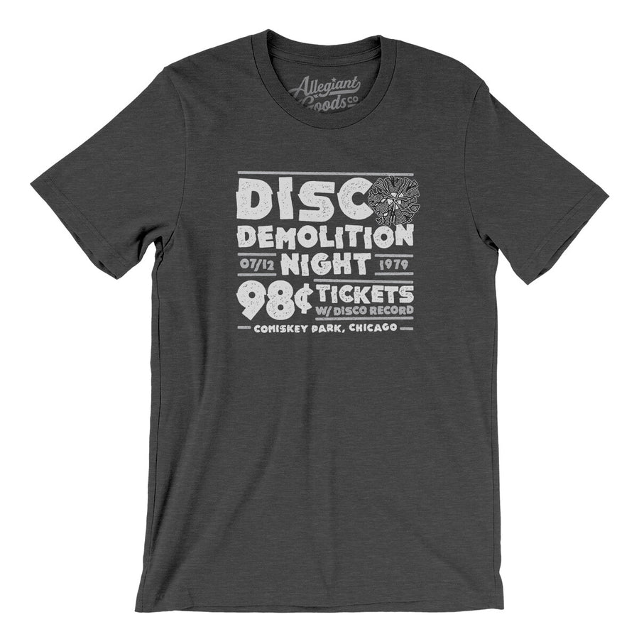 Disco Demolition Night Men/Unisex T-Shirt, Black / 3XL