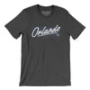 Orlando Retro Men/Unisex T-Shirt-Dark Grey Heather-Allegiant Goods Co. Vintage Sports Apparel
