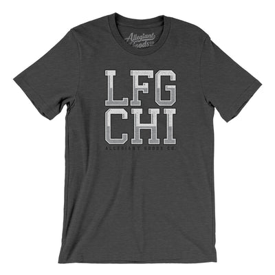 Lfg Chi Men/Unisex T-Shirt-Dark Grey Heather-Allegiant Goods Co. Vintage Sports Apparel