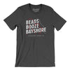 Beads Booze Bayshore Gasparilla Men/Unisex T-Shirt-Dark Grey Heather-Allegiant Goods Co. Vintage Sports Apparel