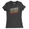 Las Vegas Vintage Repeat Women's T-Shirt-Dark Grey Heather-Allegiant Goods Co. Vintage Sports Apparel