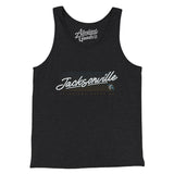 Jacksonville Retro Men/Unisex Tank Top-Allegiant Goods Co. Vintage Sports Apparel