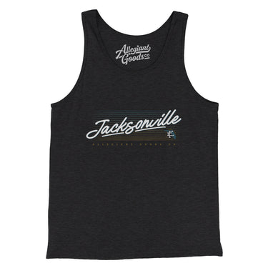 Jacksonville Retro Men/Unisex Tank Top-Allegiant Goods Co. Vintage Sports Apparel