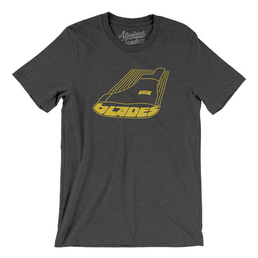 Erie Blades Men/Unisex T-Shirt-Allegiant Goods Co. Vintage Sports Apparel