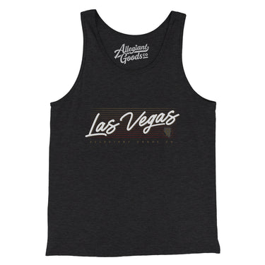 Las Vegas Retro Men/Unisex Tank Top-Allegiant Goods Co. Vintage Sports Apparel