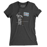 Chicago Flag Moonman Women's T-Shirt-Allegiant Goods Co. Vintage Sports Apparel