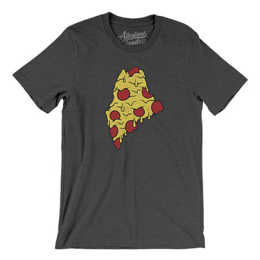 Maine Pizza State Men/Unisex T-Shirt-Allegiant Goods Co. Vintage Sports Apparel