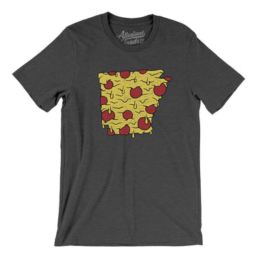 Arkansas Pizza State Men/Unisex T-Shirt-Allegiant Goods Co. Vintage Sports Apparel