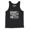 Disco Demolition Night Men/Unisex Tank Top-Dark Grey Heather-Allegiant Goods Co. Vintage Sports Apparel