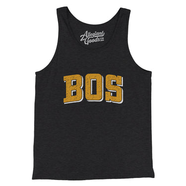 BOS Varsity Men/Unisex Tank Top-Allegiant Goods Co. Vintage Sports Apparel