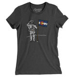 Colorado Flag Moonman Women's T-Shirt-Allegiant Goods Co. Vintage Sports Apparel