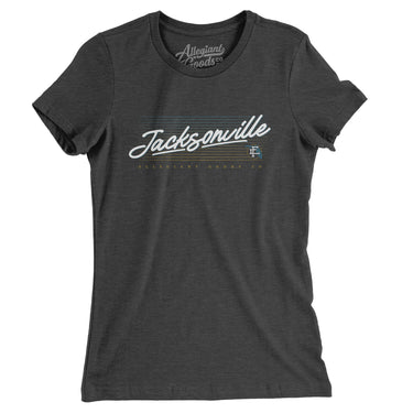 Jacksonville Retro Women's T-Shirt-Allegiant Goods Co. Vintage Sports Apparel