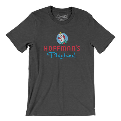 Hoffmans Playland Amusement Park Men/Unisex T-Shirt-Dark Grey Heather-Allegiant Goods Co. Vintage Sports Apparel