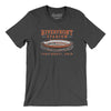 Riverfront Stadium Cincinnati Men/Unisex T-Shirt-Dark Grey Heather-Allegiant Goods Co. Vintage Sports Apparel