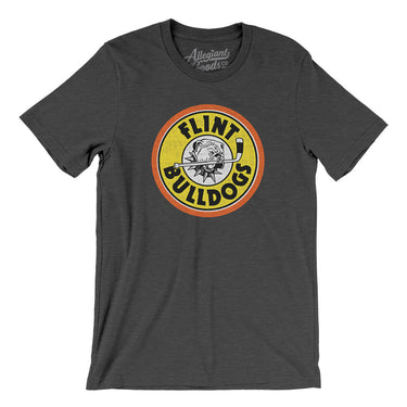Flint Bulldogs Hockey Men/Unisex T-Shirt-Allegiant Goods Co. Vintage Sports Apparel