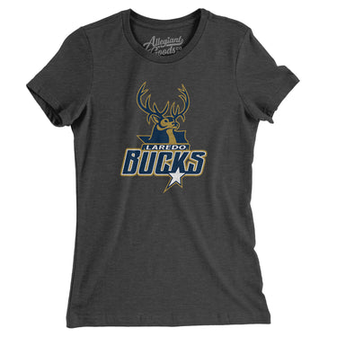 Laredo Bucks Women's T-Shirt-Allegiant Goods Co. Vintage Sports Apparel