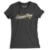 Green Bay Retro Women's T-Shirt-Dark Grey Heather-Allegiant Goods Co. Vintage Sports Apparel