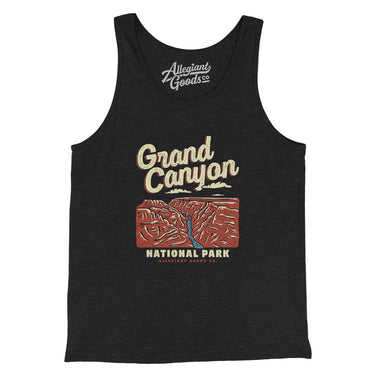 Grand Canyon National Park Men/Unisex Tank Top-Allegiant Goods Co. Vintage Sports Apparel