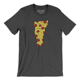 Vermont Pizza State Men/Unisex T-Shirt-Allegiant Goods Co. Vintage Sports Apparel