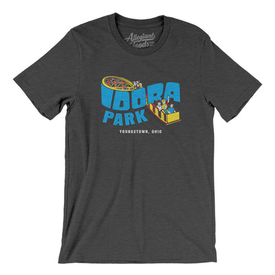 Idora Park Men/Unisex T-Shirt-Dark Grey Heather-Allegiant Goods Co. Vintage Sports Apparel