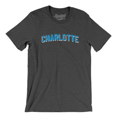 Charlotte Varsity Men/Unisex T-Shirt-Allegiant Goods Co. Vintage Sports Apparel