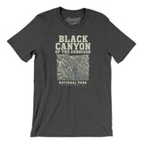 Black Canyon Of The Gunnison National Park Men/Unisex T-Shirt-Allegiant Goods Co. Vintage Sports Apparel