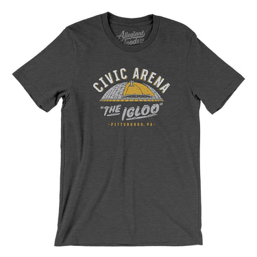 Pittsburgh Civic Arena Men/Unisex T-Shirt-Allegiant Goods Co. Vintage Sports Apparel