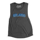 Orlando Varsity Women's Flowey Scoopneck Muscle Tank-Allegiant Goods Co. Vintage Sports Apparel